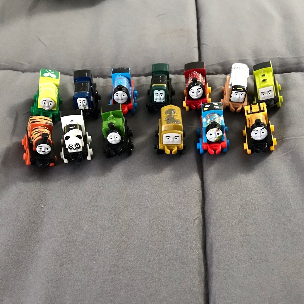 Mini Thomas trains